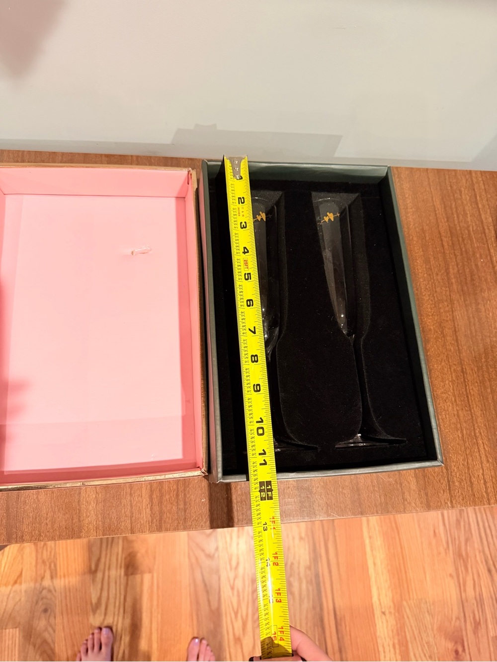 kate spade Gold Heart Champagne Flute Set NEW IN BOX NWT - Picture 7 of 10